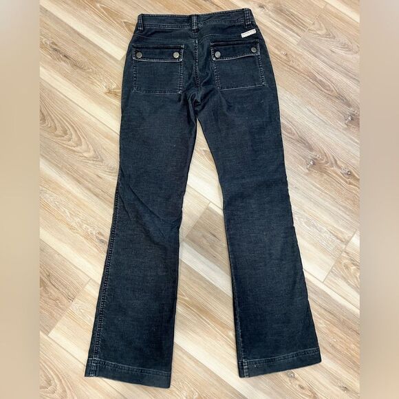 VINTAGE AMERICA EAGLE OUTFITTERS Black Utility Jeans Size 2 - Picture 2 of 9